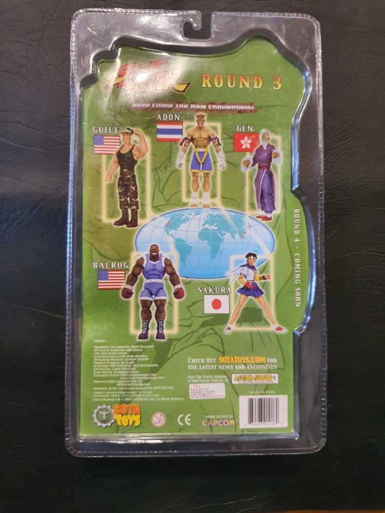 Capcom/Sota Toys - Street Fighter 15th Anniversary Edition - Sakura Dark Blue - Capcom/Sota Toys (Street Fighter 15th Anniversary Edition) action figure collectible [Barcode 832483010180] - Main Image 2