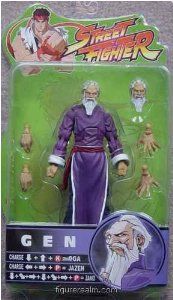 Capcom/Sota Toys - Street Fighter 15th Anniversary Edition - Gen - Round 4 - Purple Variant  - Capcom/Sota Toys (Street Fighter 15th Anniversay Edition Round 4) action figure collectible [Barcode 832483010210] - Main Image 1