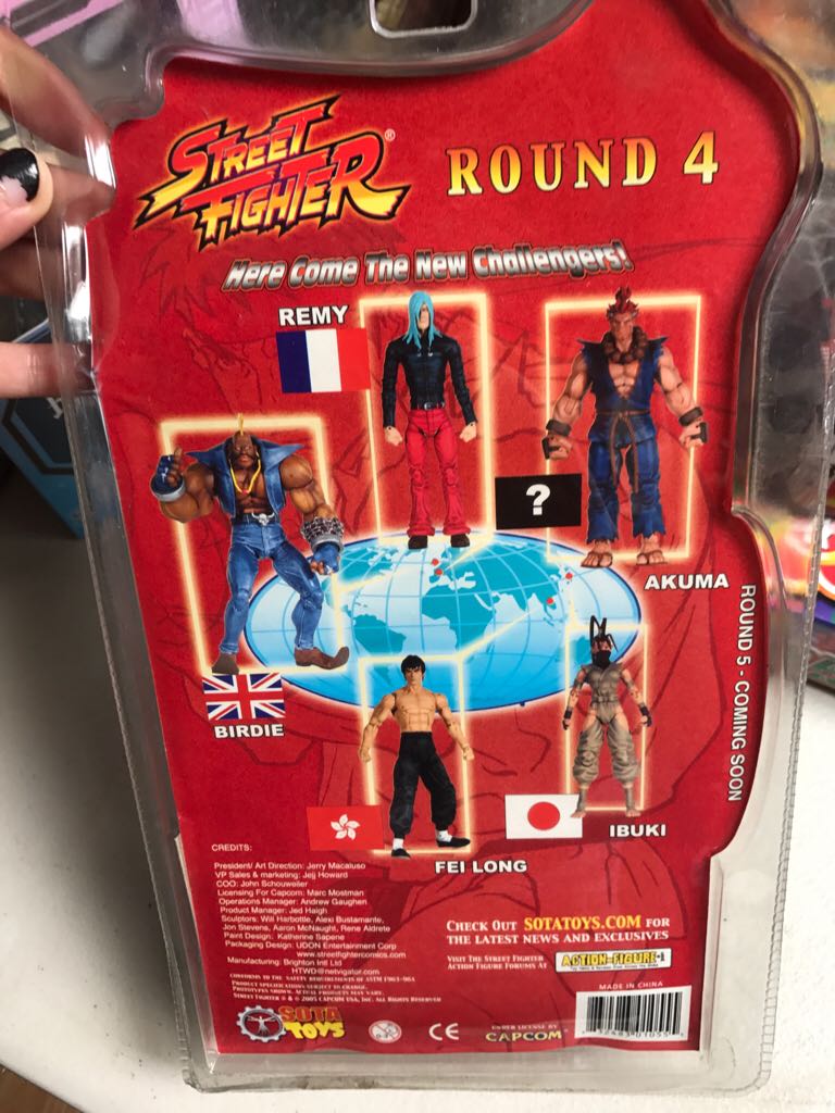 Capcom/Sota Toys - Street Fighter - Round 4 - Remy (Player 1) - Capcom/Sota Toys (Street Fighter Round 4) action figure collectible [Barcode 832483010555] - Main Image 2