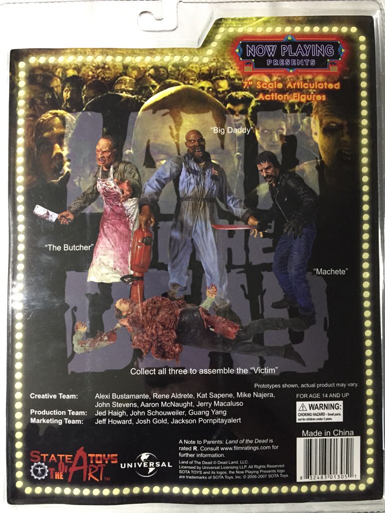 Land of the Dead: Machete - SOTA Toys (Land Of The Dead) action figure collectible [Barcode 832483013051] - Main Image 2