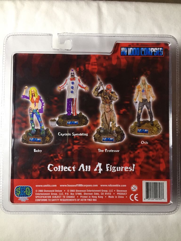 House Of 1000 Corpses: SEG Otis - Stevenson Entertainment Group (House Of 1000 Corpses) action figure collectible [Barcode 839122007037] - Main Image 2
