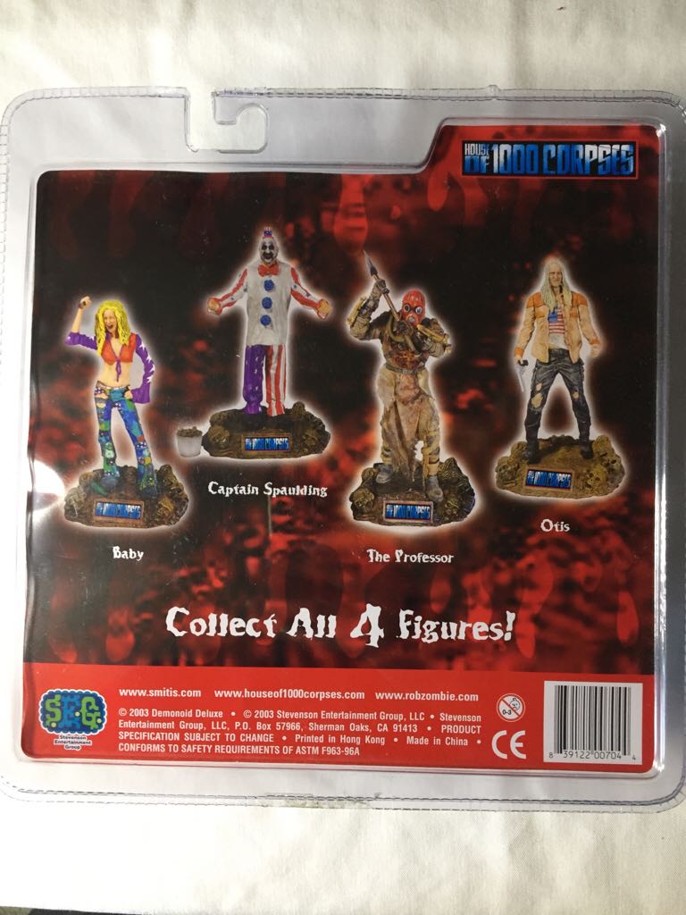 Captain Spaulding - SEG Toys (House Of 1000 Corpses) action figure collectible [Barcode 839122007044] - Main Image 2