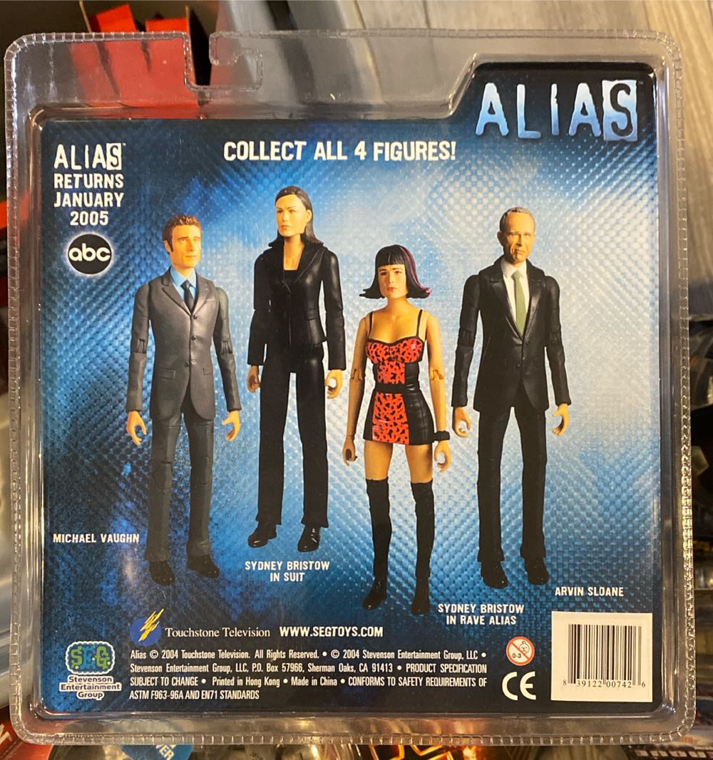 Sydney Bristow: Suit - Stevenson Entertainment Group (Alias: Sydney Bristow) action figure collectible [Barcode 839122007426] - Main Image 2