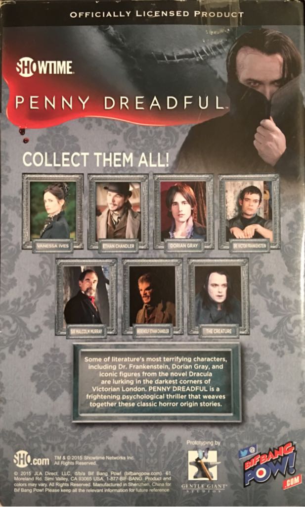 Penny Dreadful - Sir Malcom Murray - Bif Bang Pow (Penny Dreadful) action figure collectible [Barcode 840417102191] - Main Image 2