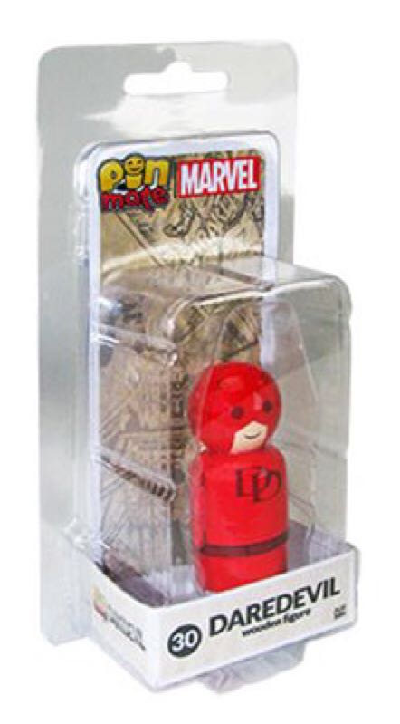 DAREDEVIL Wooden Figure - Bif Bang Pow (MARVEL) action figure collectible [Barcode 840417106403] - Main Image 2