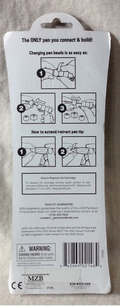 Star Wars C-3PO Ballpoint Pen - Lucasfilm (Star Wars) action figure collectible [Barcode 842869021464] - Main Image 2