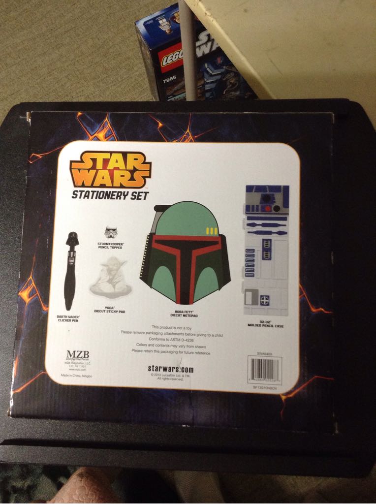 Star Wars Stationery Set - MZB Imagination (Stationery) action figure collectible [Barcode 842869022287] - Main Image 2