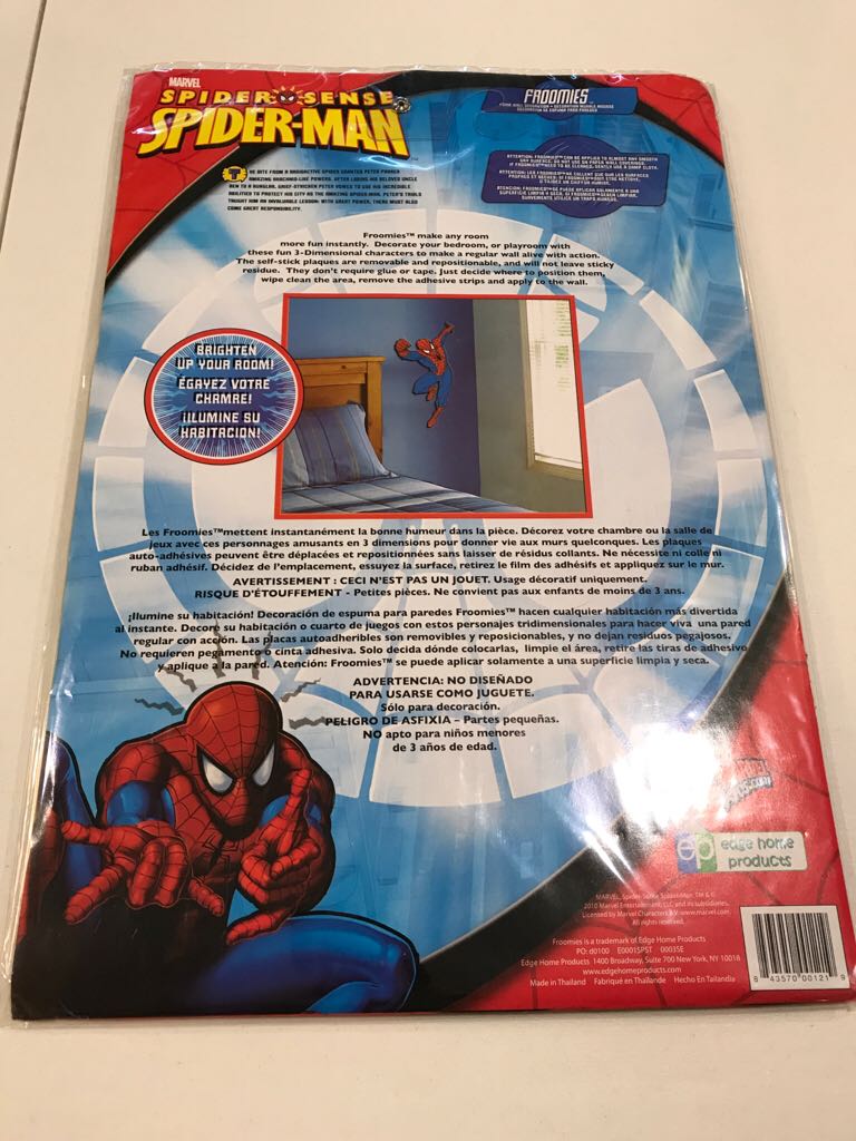 Marvel Universe Foamies - Spider Sense Spider-Man  action figure collectible [Barcode 843570001219] - Main Image 2