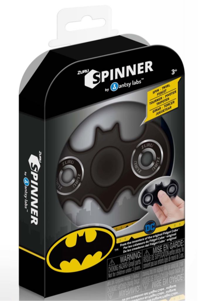 Superman Spinner - Antsy Labs (Batman) action figure collectible [Barcode 845218020675] - Main Image 2