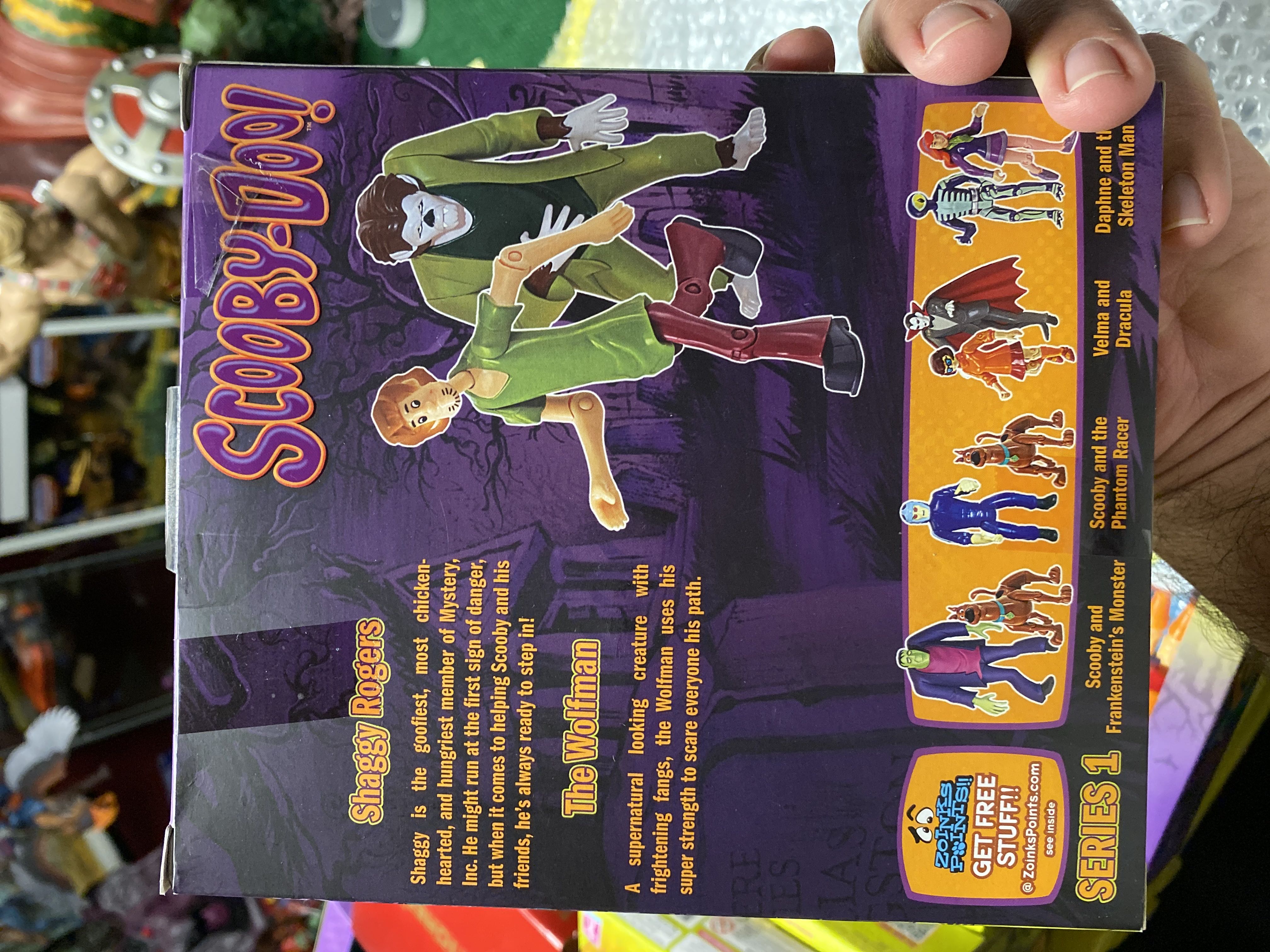 Scooby-Doo: Shaggy & the Wolfman - Charter Ltd. (Hanna-Barbera) action figure collectible [Barcode 846241019810] - Main Image 4