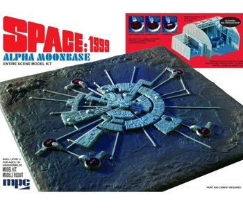 Space: 1999 Model: Moonbase Alpha - mpc (Space: 1999) action figure collectible [Barcode 849398003022] - Main Image 1