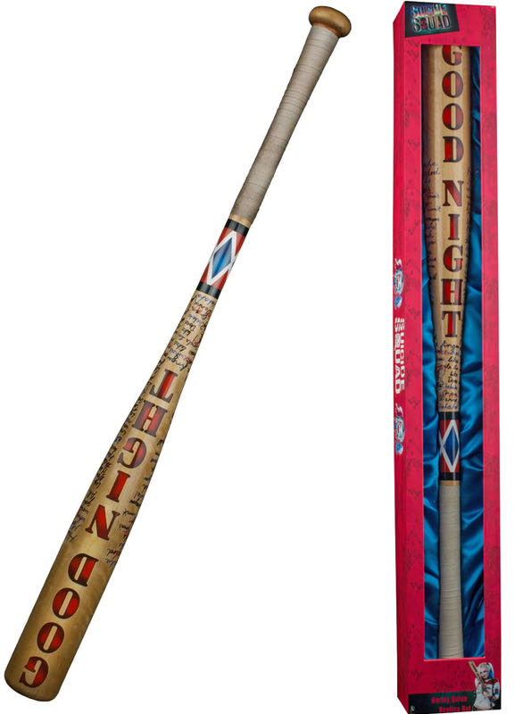 Harley Quinn 1:1 Baseball Bat Replica - Noble Collectibles (Suicide Squad) action figure collectible [Barcode 849421003692] - Main Image 2