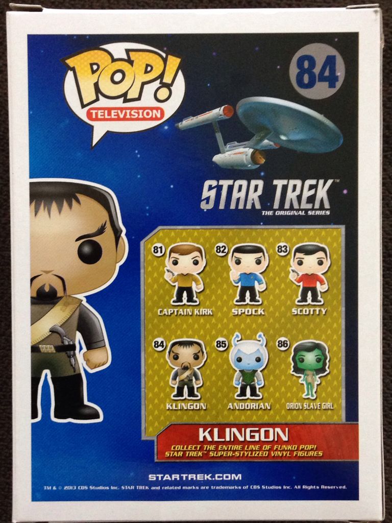 Klingon - Funko (Star Trek) action figure collectible [Barcode 849803036140] - Main Image 2