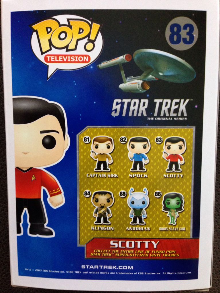 Scotty - Funko (Star Trek) action figure collectible [Barcode 849803036164] - Main Image 2