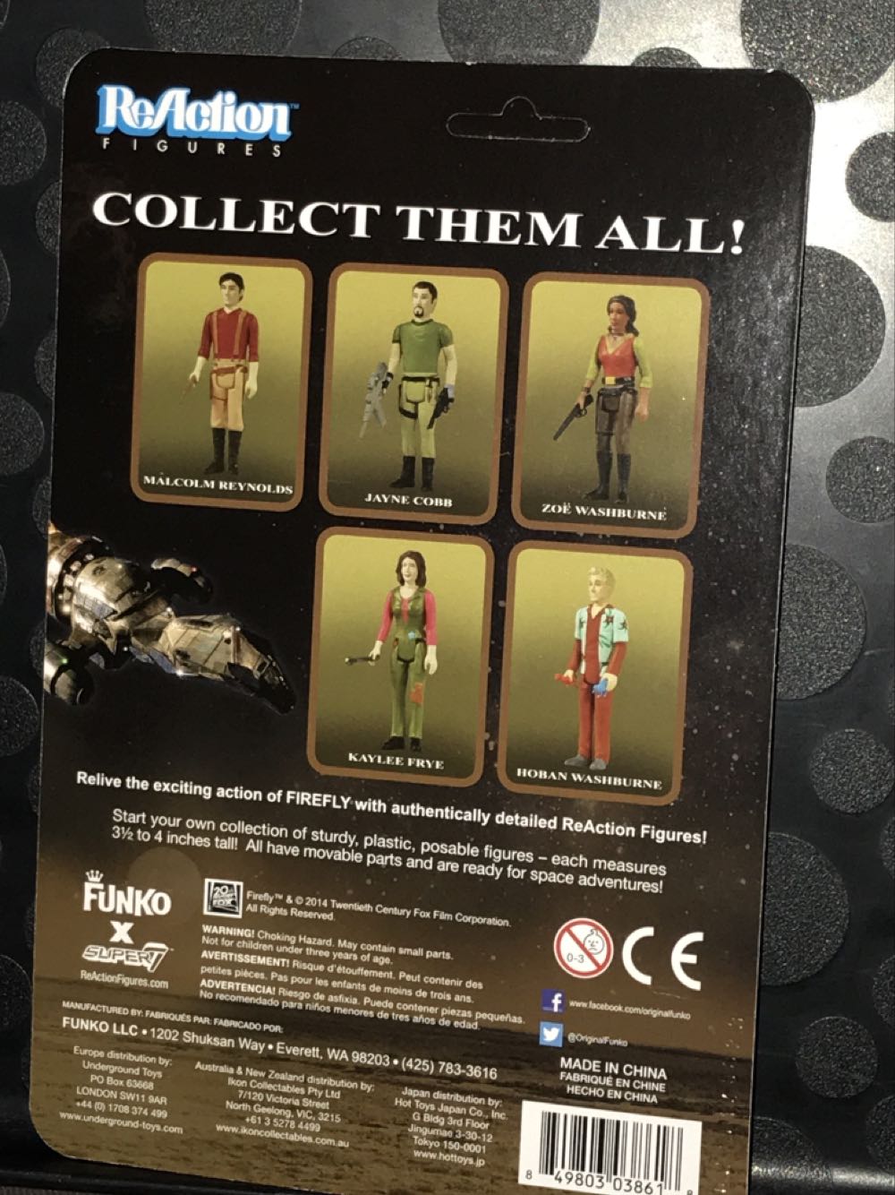 Kaylee Frye - Funko (ReAction Figures) (Firefly) action figure collectible [Barcode 849803038618] - Main Image 3