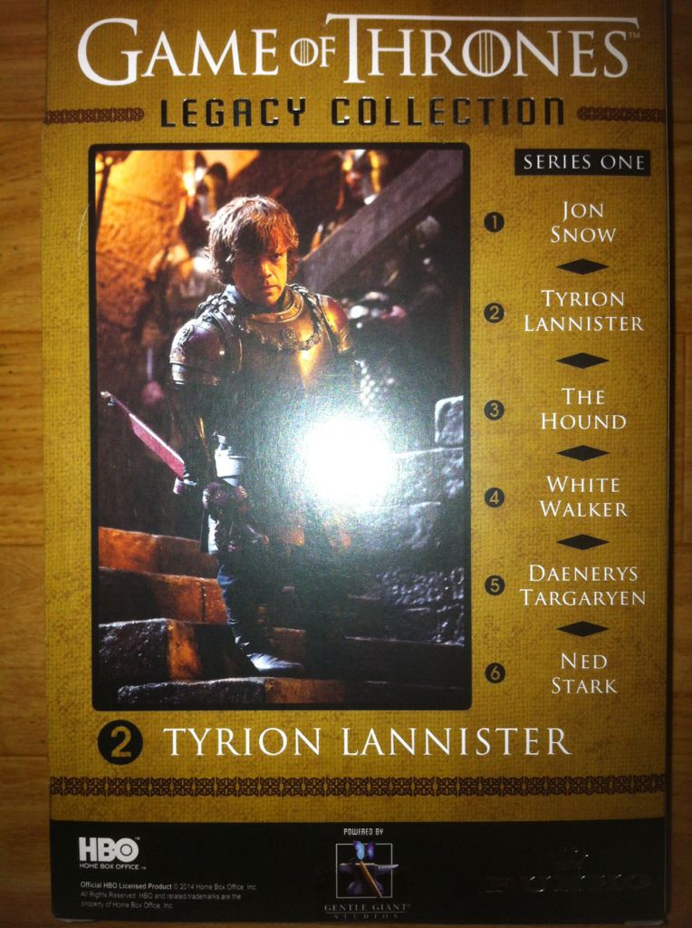 Tyrion Lannister - Funko (Game Of Thrones: Legacy Collection) action figure collectible [Barcode 849803039103] - Main Image 2