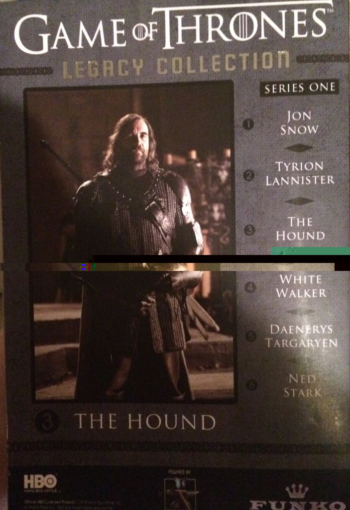 The Hound - Funko (Game Of Thrones: Legacy Collection) action figure collectible [Barcode 849803039127] - Main Image 2
