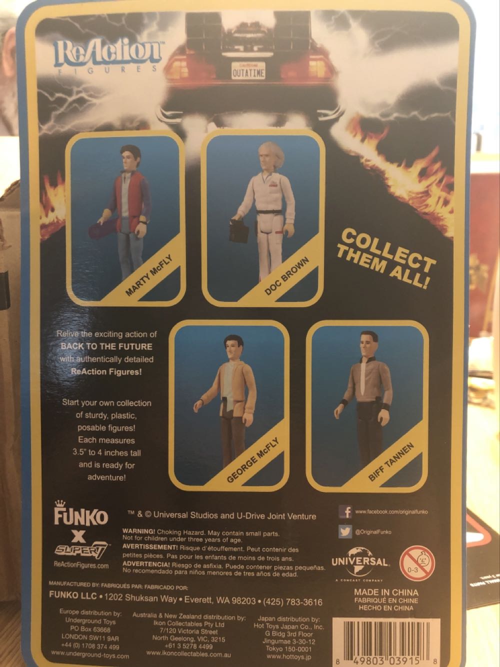 Marty McFly - Funko (Back To The Future) action figure collectible [Barcode 849803039158] - Main Image 2