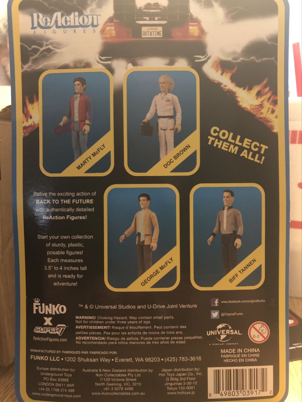 George McFly - Funko (ReAction Figures) (Back To The Future) action figure collectible [Barcode 849803039172] - Main Image 2