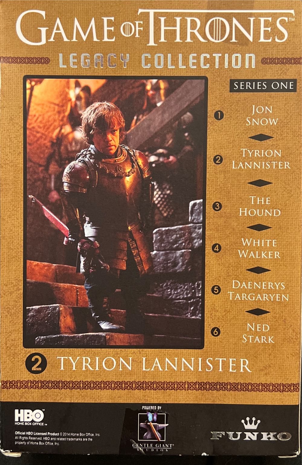 Tyrion Lannister - Funko (Game of Thrones) action figure collectible [Barcode 849803040147] - Main Image 3