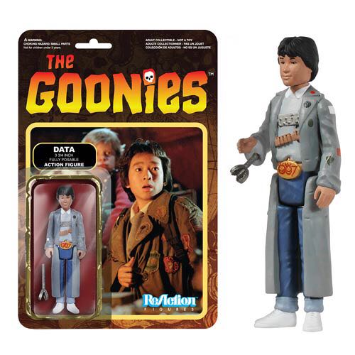 Reaction: Goonies: Data - Funko (ReAction Figures) (The Goonies) action figure collectible [Barcode 849803040819] - Main Image 2