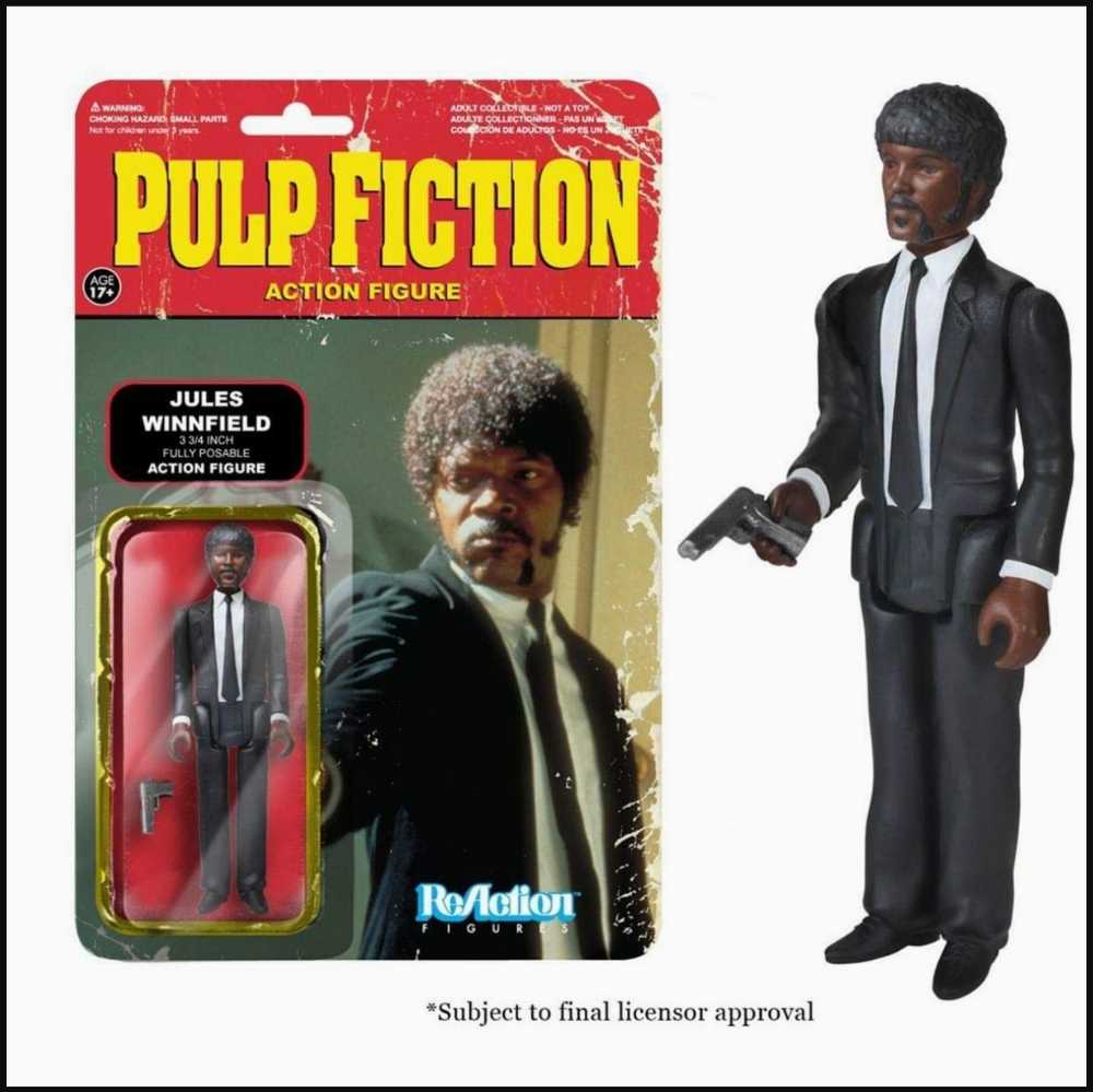 Pulp Fiction: Jules Winnfield - Funko (ReAction Figures) (Pulp Fiction) action figure collectible [Barcode 849803040833] - Main Image 3