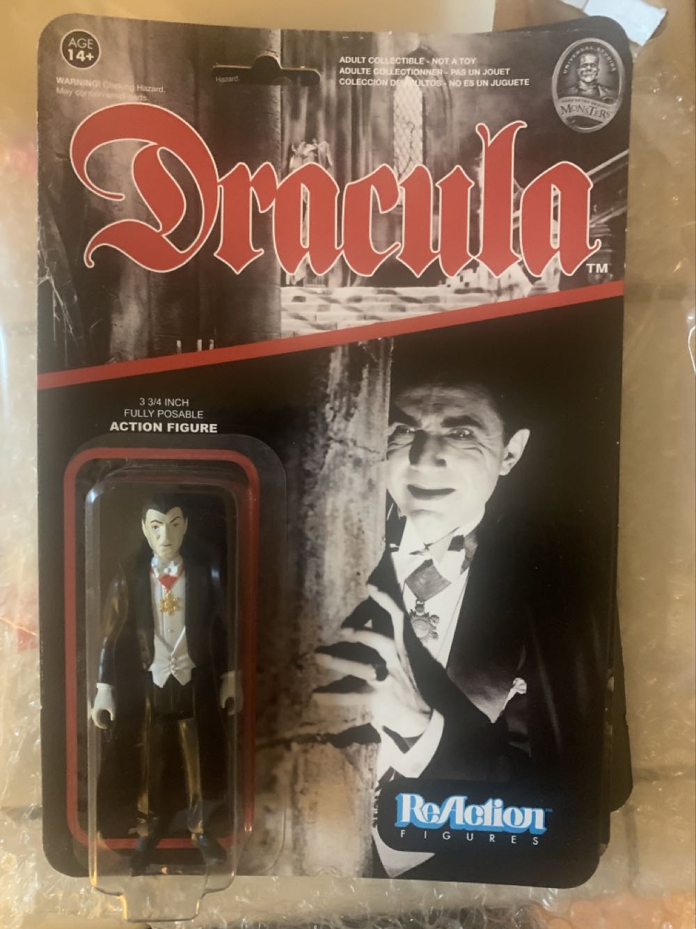 Reaction/Funko (Dracula) - ReAction (ReAction Figures) action figure collectible [Barcode 849803040864] - Main Image 3