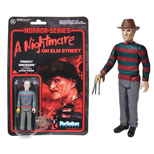 Nightmare On Elm Street: Freddy Kruger, A - Funko (ReAction Figures) (ReAction Horror Series) action figure collectible [Barcode 849803041304] - Main Image 2