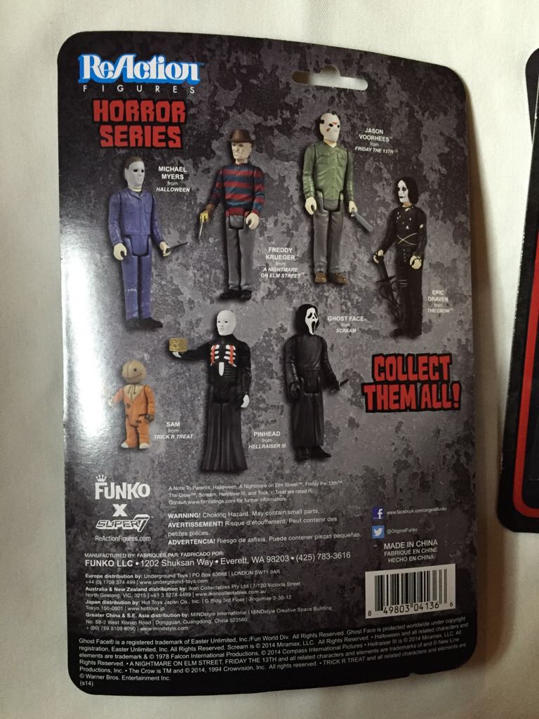Crow - Funko (ReAction Figures) (The Crow) action figure collectible [Barcode 849803041366] - Main Image 2