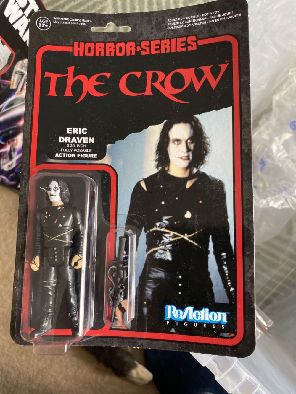 Crow - Funko (ReAction Figures) (The Crow) action figure collectible [Barcode 849803041366] - Main Image 3
