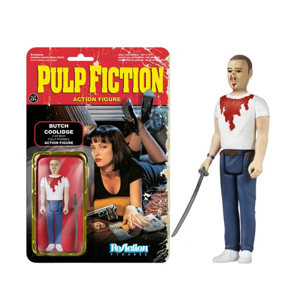 Funko Reaction Pulp Fiction Figure 3.75 Butch Coolidge - Funko (ReAction Figures) (Pulp Fiction) action figure collectible [Barcode 849803041526] - Main Image 3