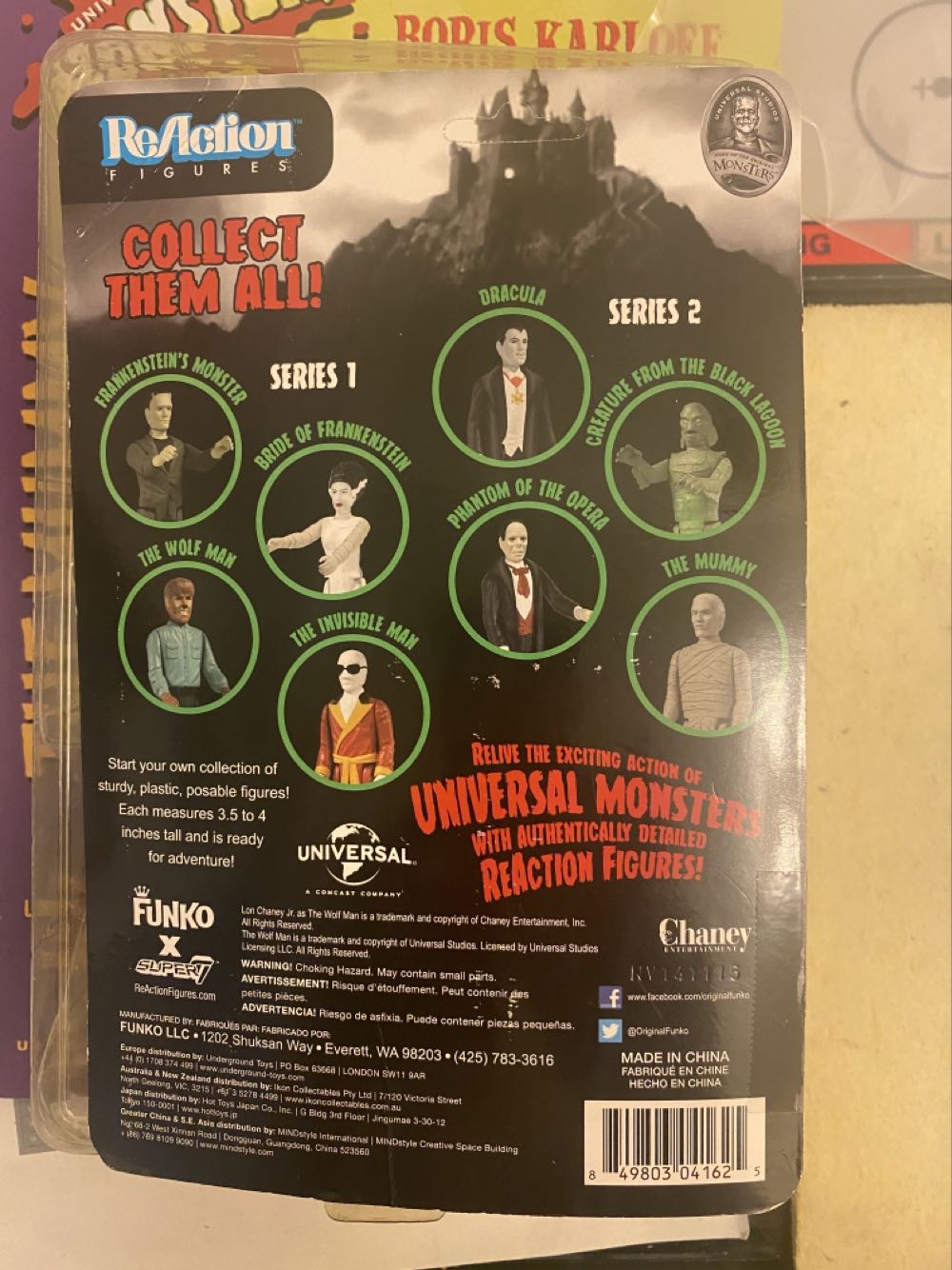 The Wolfman - Funko X Super 7 (Universal Monsters) action figure collectible [Barcode 849803041625] - Main Image 2