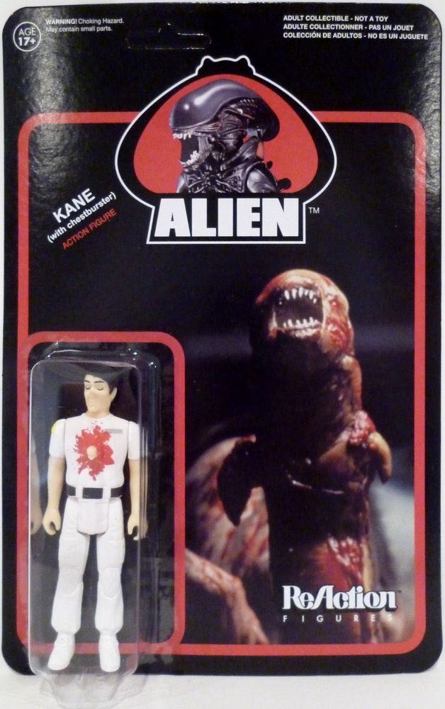 Alien: Kane (w/ Chestburster) - Funko X Super 7 (Alien) action figure collectible [Barcode 849803044251] - Main Image 2