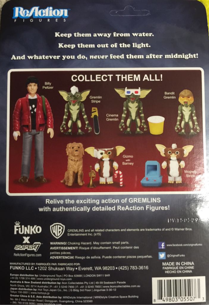 Gizmo With Barney - Funko (Gremlins) action figure collectible [Barcode 849803055073] - Main Image 2
