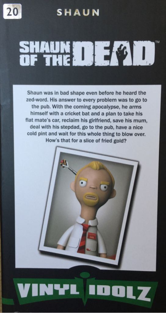 Shaun Of The Dead - Shaun - Funko Pop (Vinyl Idolz) action figure collectible [Barcode 849803055141] - Main Image 2