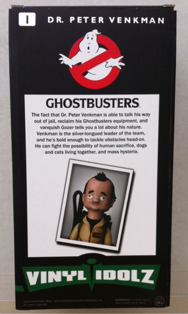 (Ghostbusters) Dr Peter Venkman - Vinyl Sugar (Vinyl Idolz) (Vinyl Idolz) action figure collectible [Barcode 849803055264] - Main Image 2