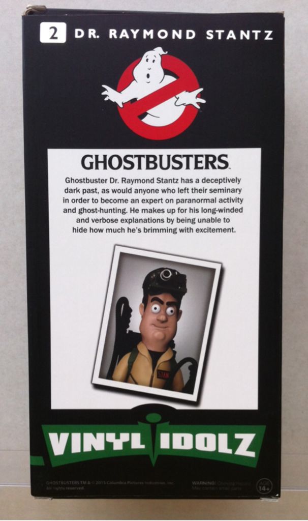 Ghostbusters Dr Raymond Stanz - Vinyl Sugar (Vinyl Idolz) action figure collectible [Barcode 849803055271] - Main Image 2