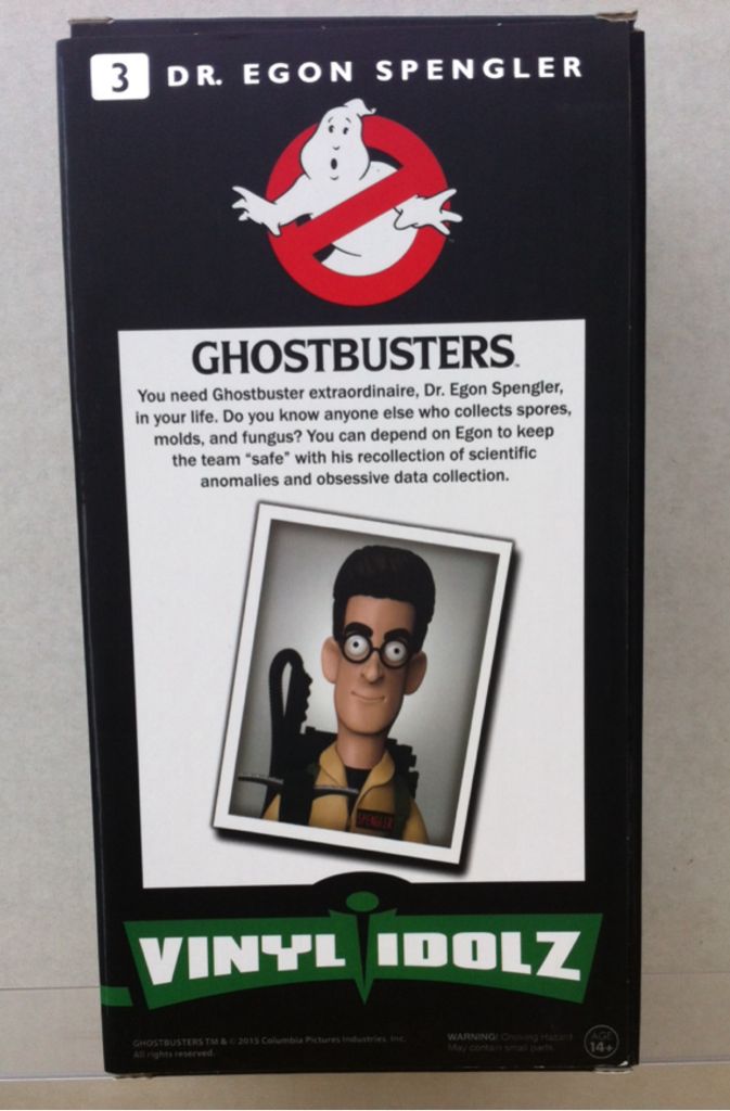 (Ghostbusters) Dr Egon Spengler - Vinyl Sugar (Vinyl Idolz) (Vinyl Idolz) action figure collectible [Barcode 849803055288] - Main Image 2