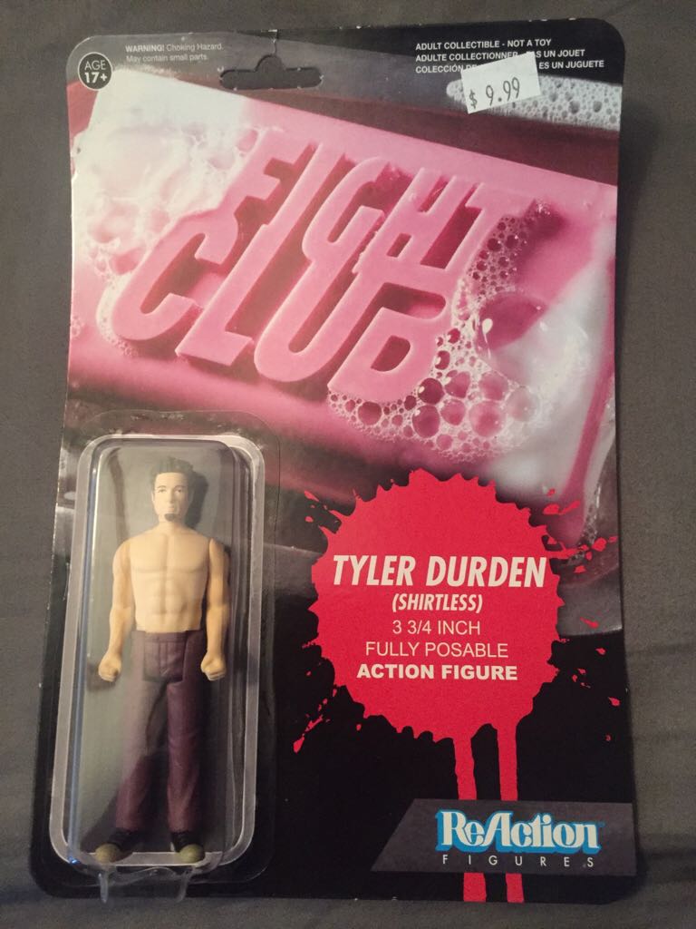ReAction: Fight Club - Shirtless Durden - Reaction Figures (Reaction) action figure collectible [Barcode 849803057275] - Main Image 2