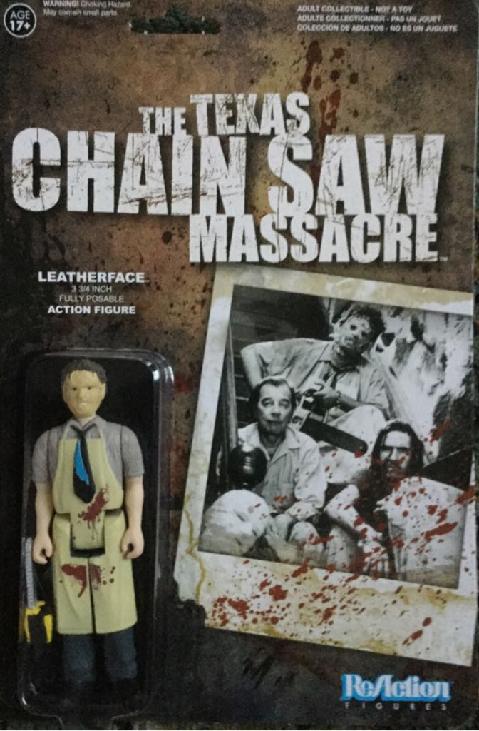 Leatherface - Funko (ReAction Figures) (Texas Chainsaw Massacre) action figure collectible [Barcode 849803065218] - Main Image 1