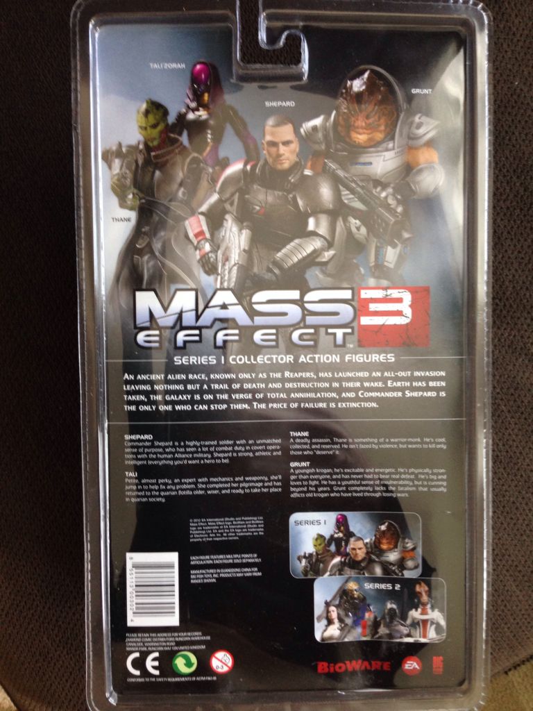 Thane - Big Fish Toys (Mass Effect 3) action figure collectible [Barcode 855113003024] - Main Image 2