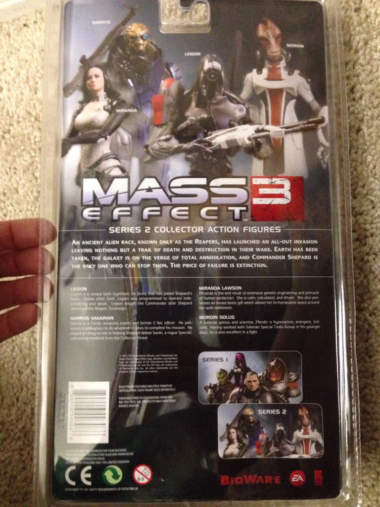 Garrus - Big Fish Toys (Mass Effect) action figure collectible [Barcode 855113003086] - Main Image 2