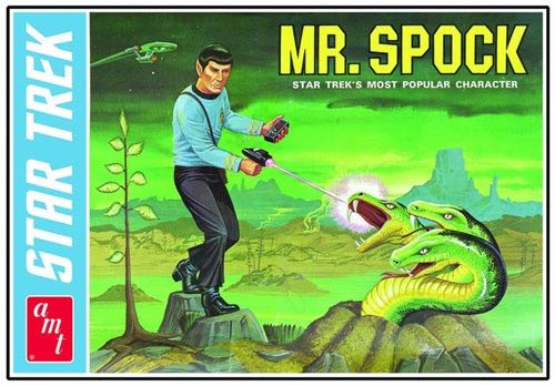 Star Trek Model: Mr. Spock - AMT (Classic Star Trek) action figure collectible [Barcode 858388006257] - Main Image 1