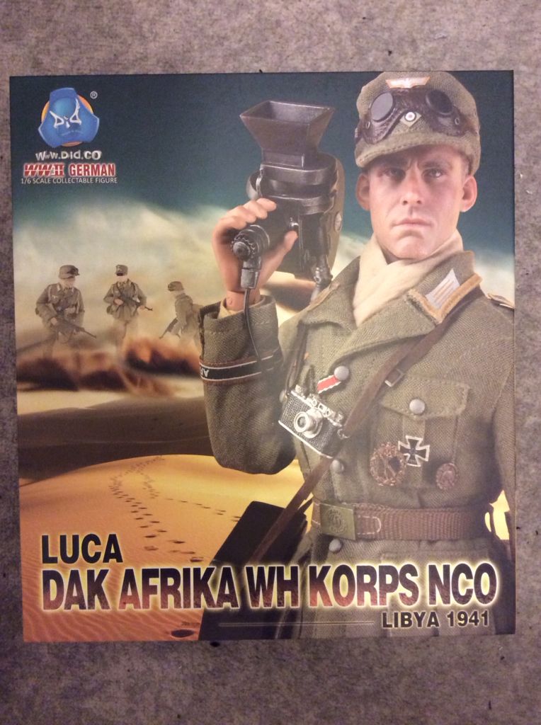 Luca - DiD.co (WW2 German) action figure collectible [Barcode 870454003038] - Main Image 1