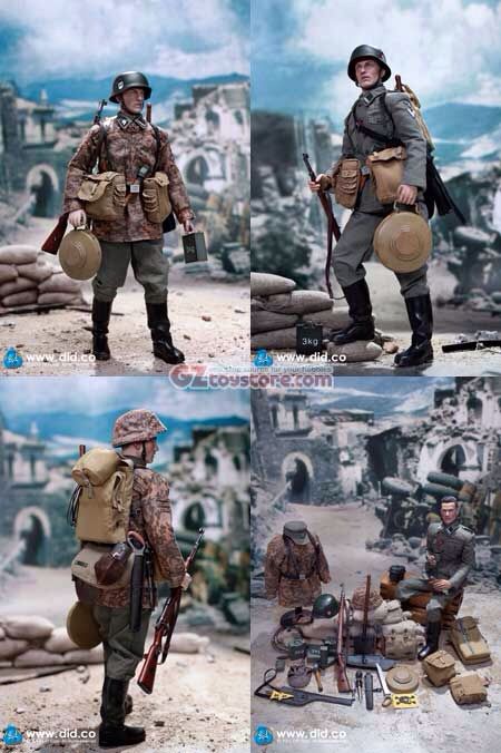 Niels SS Engineer - DiD.co (WW2 German) action figure collectible [Barcode 870454003205] - Main Image 2