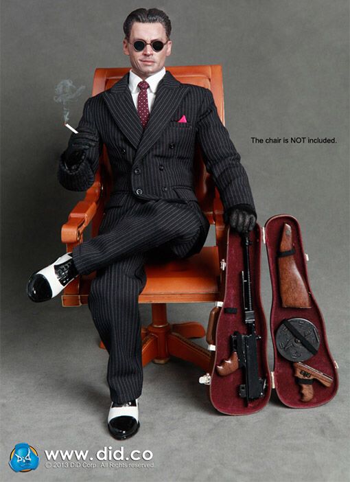 John Dillinger - DiD.co (Chicago Ganster 1930) action figure collectible [Barcode 870454003267] - Main Image 2