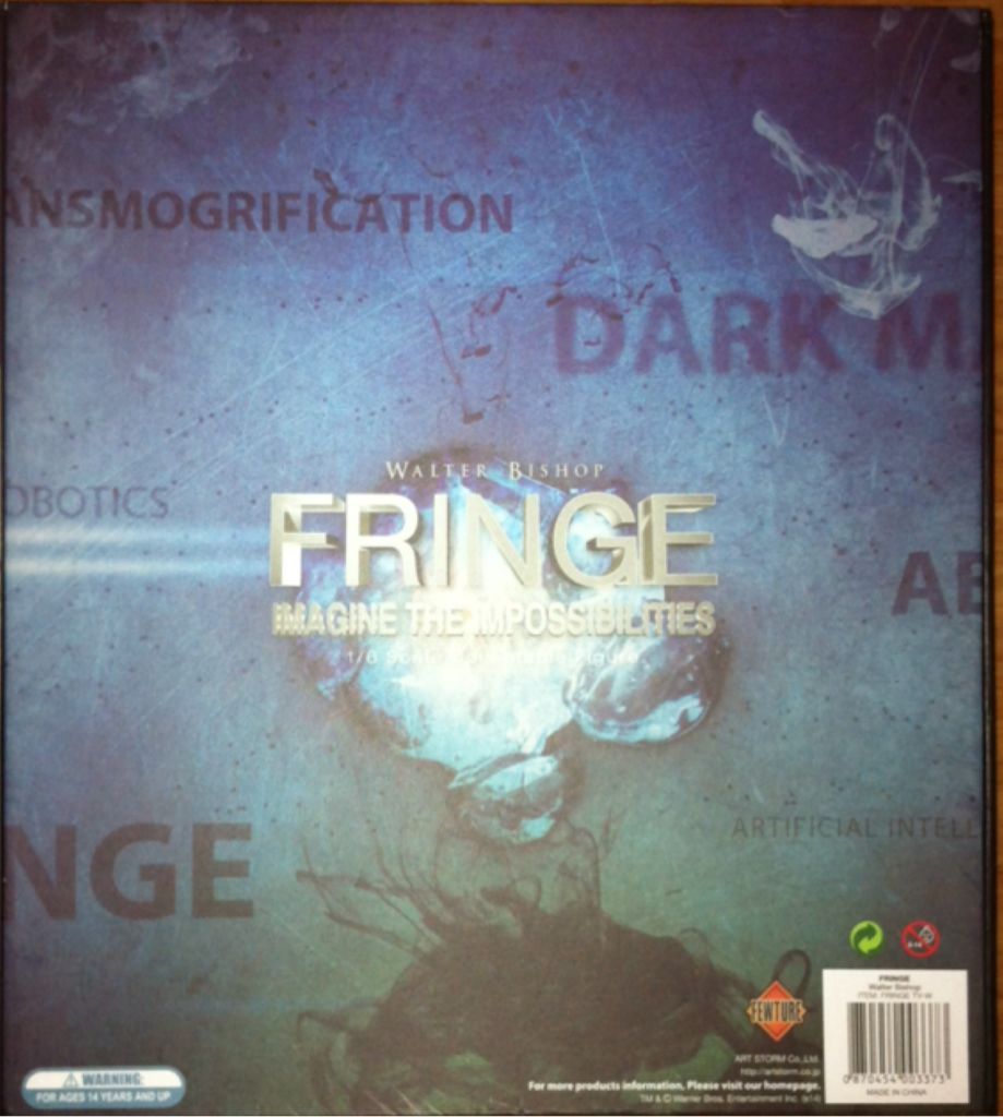 Walter Bishop - Fewture (DiD) (Fringe) action figure collectible [Barcode 870454003373] - Main Image 2