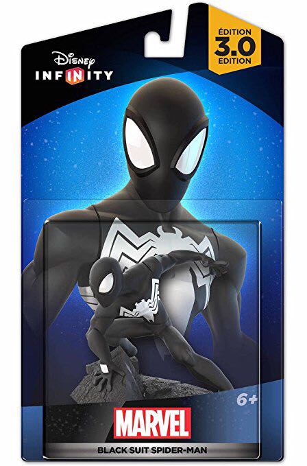 Disney Infinity 3.0 Black Suit Spider Man Marvel - Disney (The Avengers) action figure collectible [Barcode 8717418457983] - Main Image 2