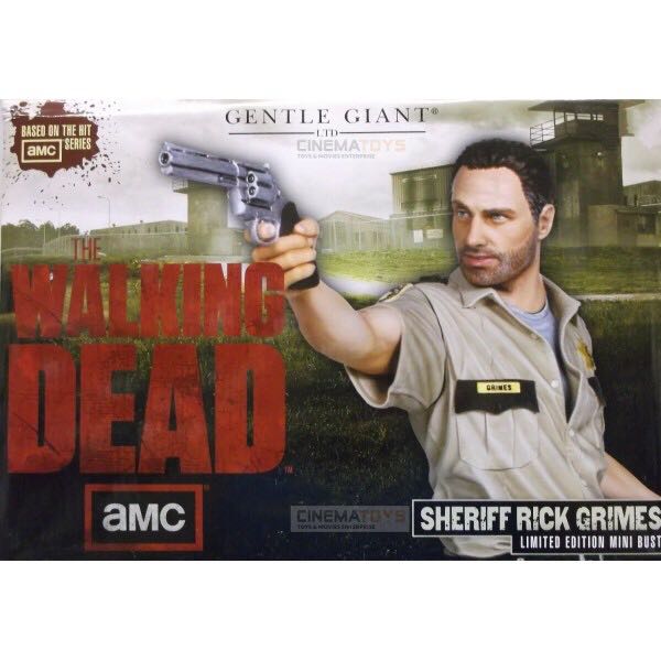 The Walking Dead Sheriff Rick Grimes Mini Bust Limited Edition 30/1850 - Gentle Giant (The Walking Dead) action figure collectible [Barcode 871810009541] - Main Image 2