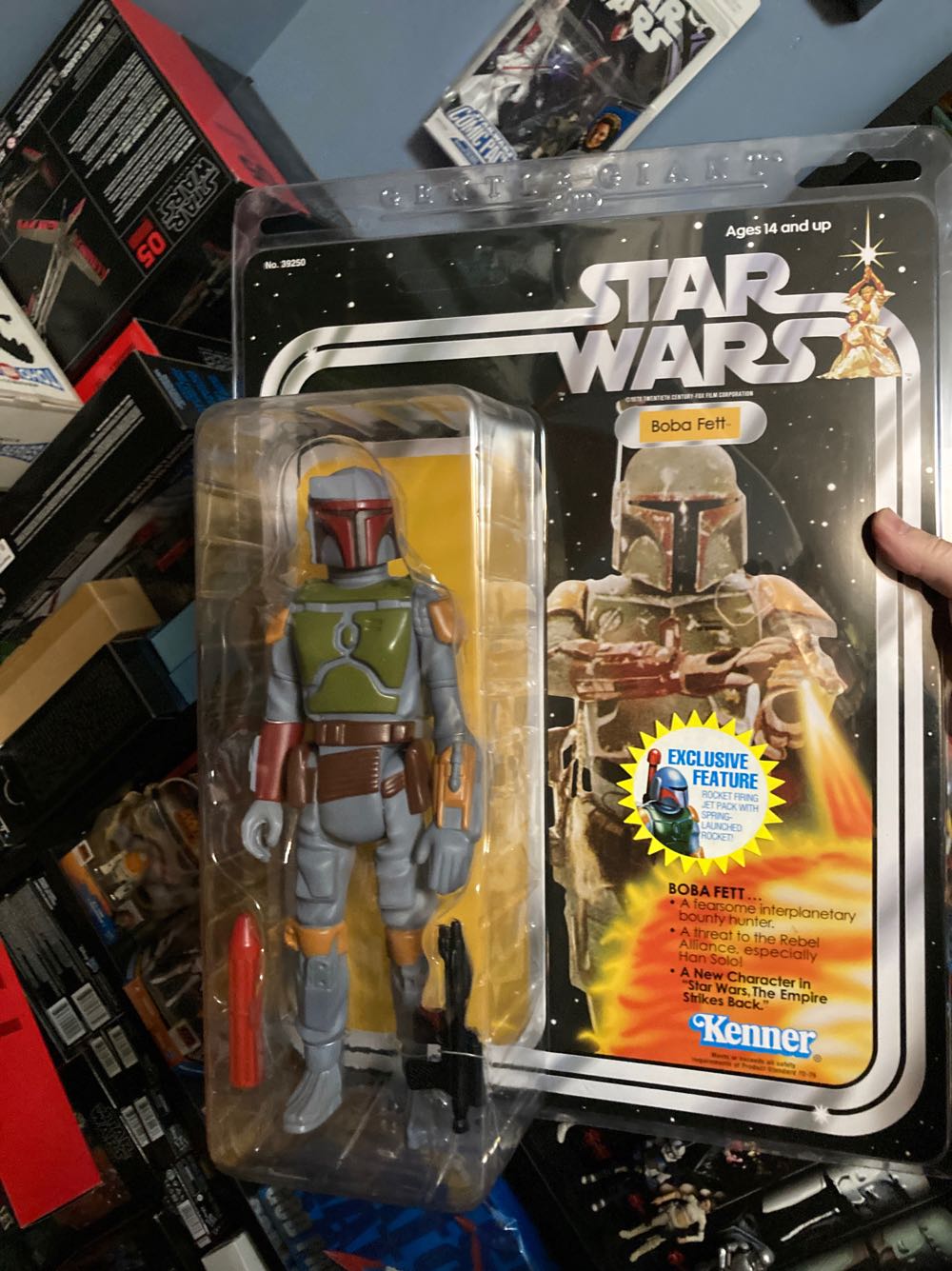 Boba Fett (Rocket Firing) - Gentle Giant (Star Wars: Episode V - The Empire Strikes Back) action figure collectible [Barcode 871810009626] - Main Image 3